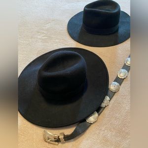 Two Boho Style Wool Hats
